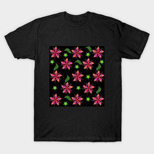 Floral Pattern 2 T-Shirt by jen28